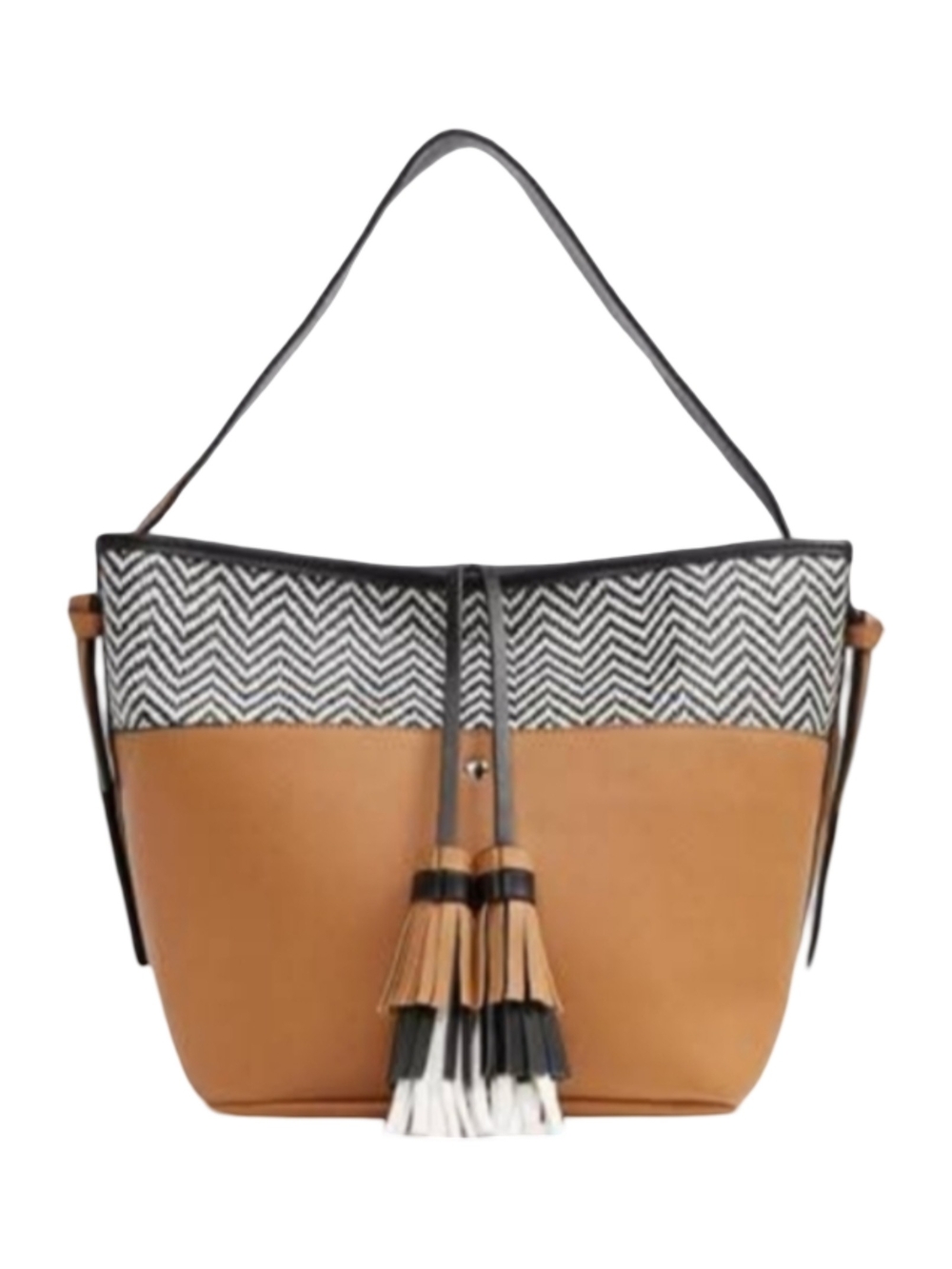 Aldo Camel Black Tote Bag Satchel Crossbody Shoulder Purse Vegan Streetwear Boho